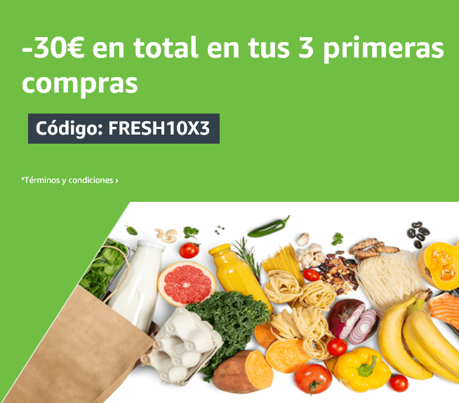 amazon fresh comida gratis